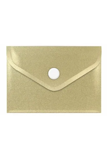 Biurfol Teczka koperta A7 PP stardust gold