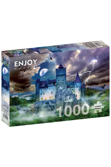 Puzzle 1000 el. Zamek hrabiego Drakuli Enjoy