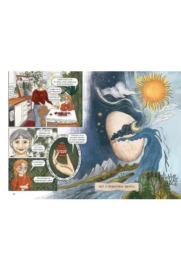 S�owia�skie mity i opowie�ci w komiksie. Naukomiks - Wiktoria Korzeniewska