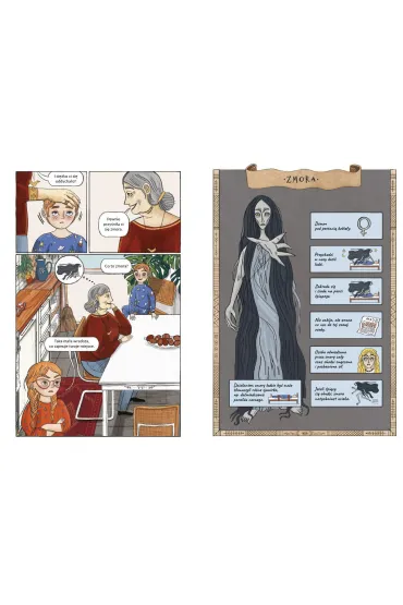 S�owia�skie mity i opowie�ci w komiksie. Naukomiks - Wiktoria Korzeniewska