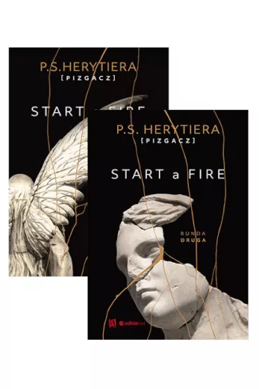 Pakiet Trylogia Hell. Tomy 1-2: Start a Fire. Runda pierwsza, Start a Fire. Runda druga - P.S. Herytiera Pizgacz