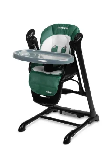 Caretero Krzese�ko + hu�tawka Indigo czarno zielone