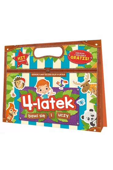 4-latek bawi si� i uczy. Edukacyjna teczka dla czterolatka