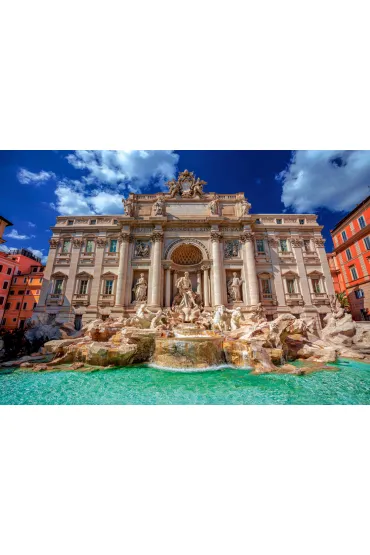 Puzzle 1500 el. The Trevi Fountain, Rome Castorland