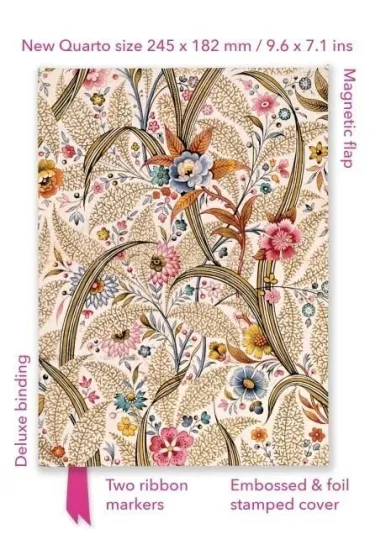 Flame Tree Notatnik quatro Marble End Paper linia
