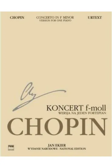 Koncert f-moll op. 21 w. na 1 fortepian - Fryderyk Chopin