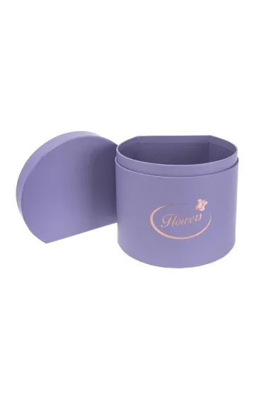 Rozette Pude�ko Flower Box purpurowy