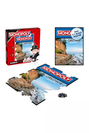 Puzzle 1000 el. Monopoly Square Gdask uraw Winning Moves