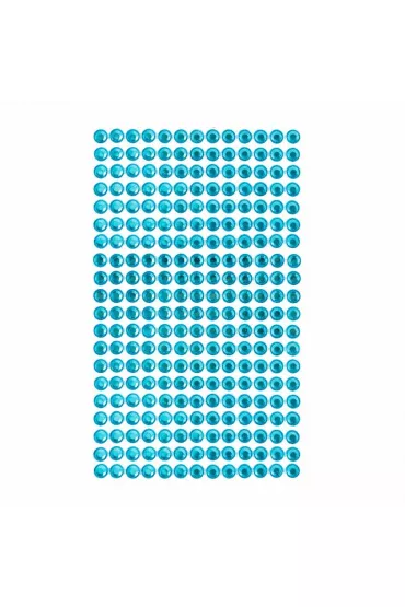 Dalprint Kryszta�ki samoprzylepne blue 6mm 260 szt.