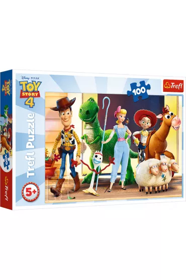 Puzzle 100 el. Bawmy si�! Toy Story 4 Trefl