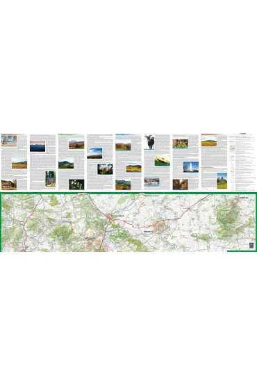 Sudety �rodkowe laminowana mapa turystyczna 1:60 000