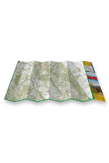 Sudety �rodkowe laminowana mapa turystyczna 1:60 000