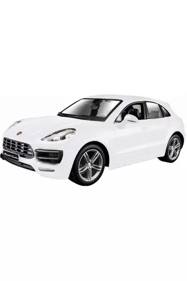Bburago model porsche macan white 1:24