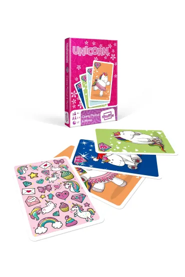 Czarny Piotru� i Memory. Happy Unicorn