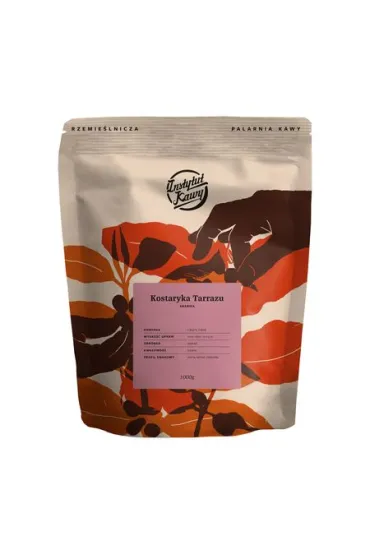 Instytut Kawy Kawa ziarnista Kostaryka Tarrazu Washed Espresso 1 kg