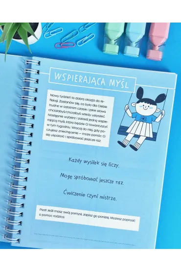 M�j pierwszy Organizer 6-9 lat 12-tygodniowy dziennik planowania i budowania nawyk�w - Agnieszka Bala