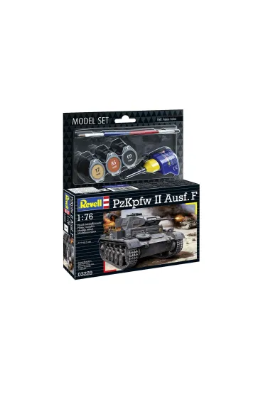 Revell Model Set 1:76 PzKpfw II Ausf. F REV-63229