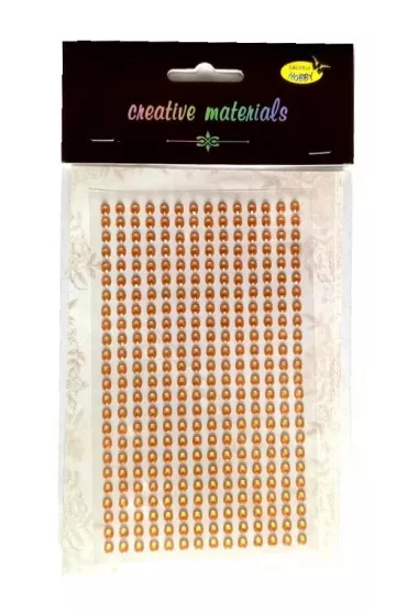 Galeria Hobby Stiker z kryszta�kami z�oty 4mm 336 szt.