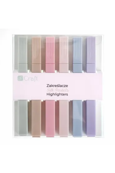 Dalprint dpCraft Zakre�lacze silk pastels 6 szt