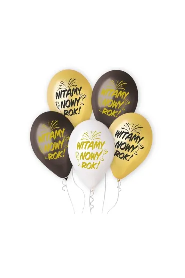 Godan Balony Premium Hel Witamy Nowy Rok 33cm