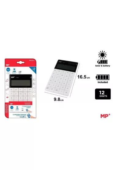 Mp Main Paper Kalkulator solarny czarno-bia�y