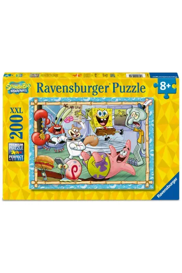 Puzzle dla dzieci 2D: Sponge Bob 200el Ravensburger