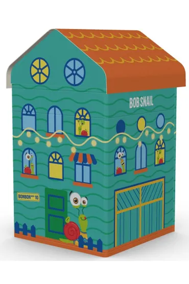 Bob Snail Zestaw �wi�teczny snail city - przek�ski owocowe z gr� i zabawk� 384 g