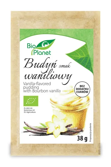 Bio Planet Budy� o smaku waniliowym 38 g Bio
