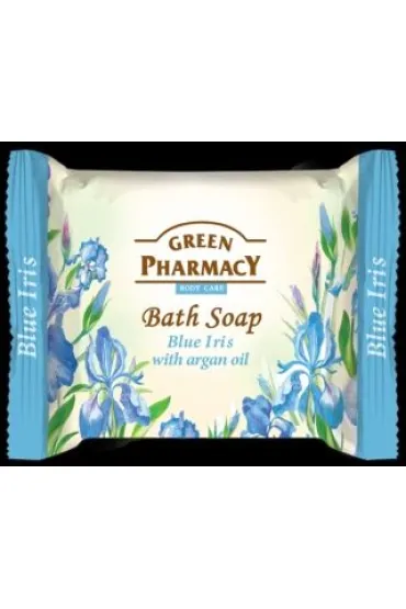 Green Pharmacy Blue Iris Myd�o w kostce 100 g