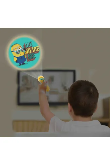Latarka z projektorem Minionki Lexibook LTC050DES