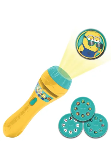 Latarka z projektorem Minionki Lexibook LTC050DES