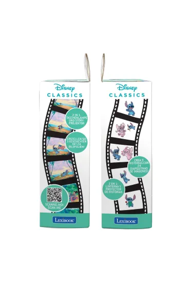 Latarka z projektorem Stitch Lexibook LTC050D