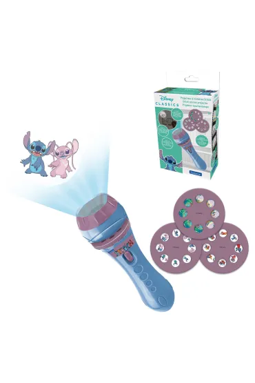 Latarka z projektorem Stitch Lexibook LTC050D