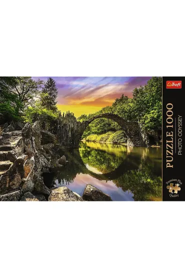 Puzzle 1000 el. Most Rakotza w Kromlau, Niemcy Trefl
