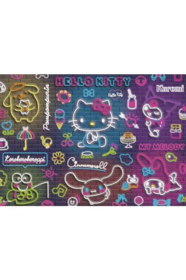 Puzzle 500 el. Neon Hello Kitty Trefl