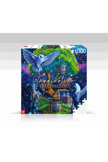 Puzzle 1000 el. Imagination: Roch Urbaniak Owl Island / Wyspa S�w Good Loot