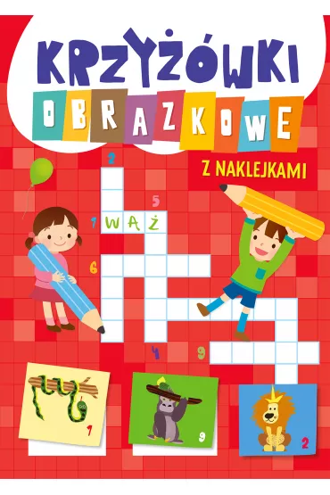 Krzywki obrazkowe z naklejkami 1