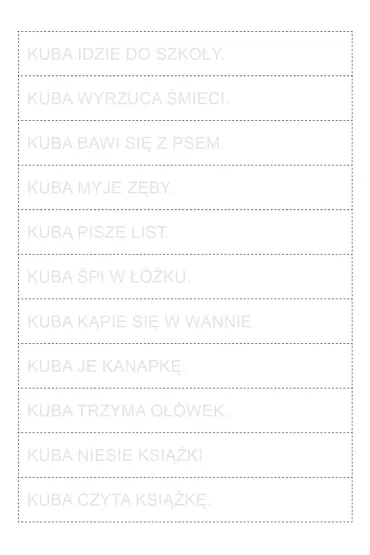 Uk�adam pisz� opowiadam Pomoc terapeutyczna do wspomagania rozwoju mowy - Aleksandra  Wi�niewska