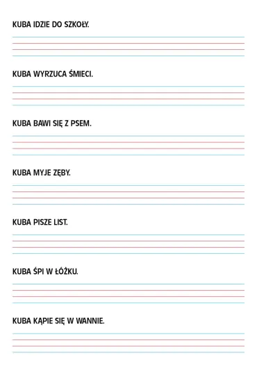 Uk�adam pisz� opowiadam Pomoc terapeutyczna do wspomagania rozwoju mowy - Aleksandra  Wi�niewska