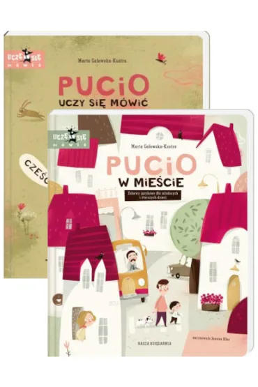 Pakiet Pucio: Pucio uczy si� m�wi�, Pucio w mie�cie - Marta Galewska-Kustra