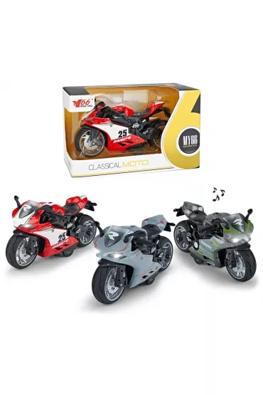 Motocykl metalowy z d�wi�kiem Trifox