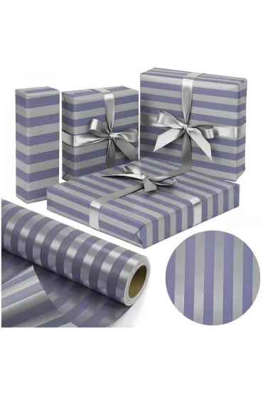 PaperHit Papier metalizuj�cy Srebrne Pasy X-Strong 38cmx20m