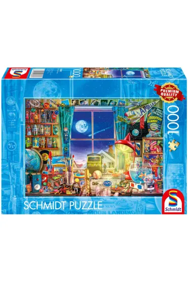 Puzzle PQ 1000 el. W drodze na ksi�yc Schmidt