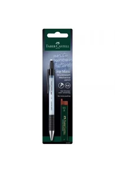 Faber-Castell O��wek Automatyczny Grip Matic 1375 + 12 wk�ad�w grafitowych