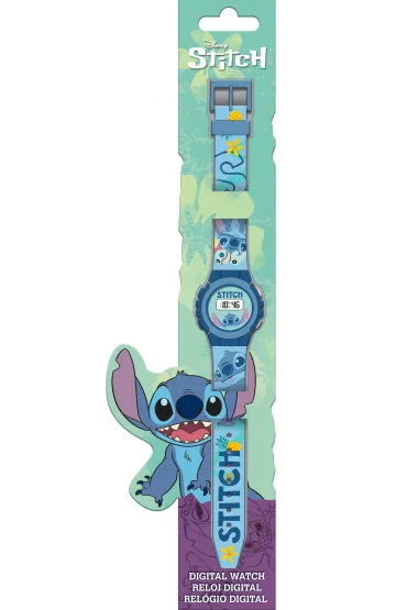 Zegarek cyfrowy KE02 ECO Stitch LAS4196 KIDS EUROSWAN
