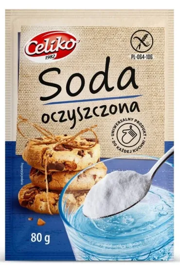 Celiko Soda oczyszczona bezglutenowa 80 g