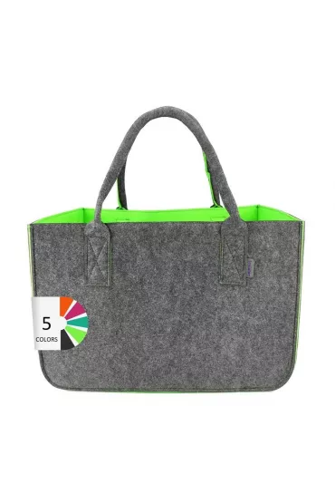 Torba filcowa zielona