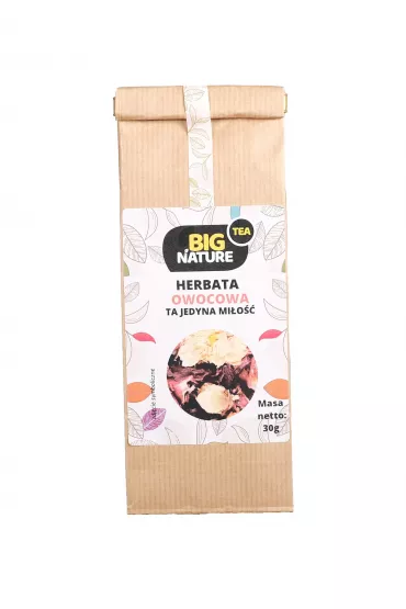 Big Nature Herbata owocowa Ta Jedyna Mi�o�� 30 g