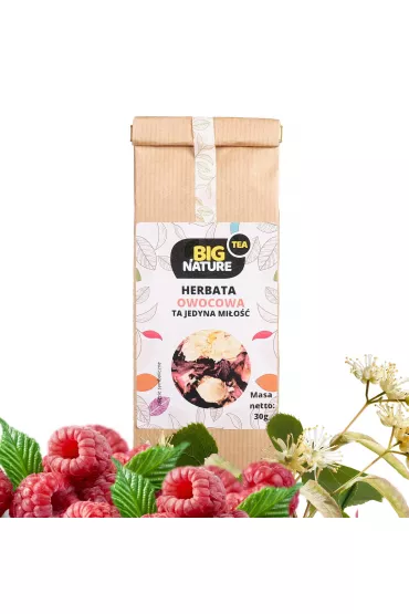 Big Nature Herbata owocowa Ta Jedyna Mi�o�� 30 g