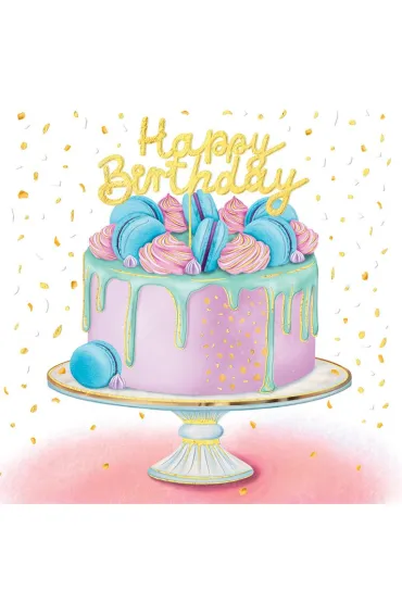 Henry Karnet KW Tort Happy Birthday